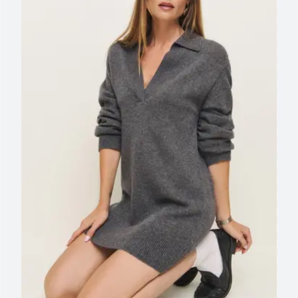 White House Black Market Collared Polo Sweater Dress – Size XS – NWT - Picture 2 of 8